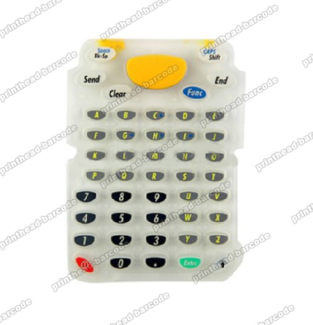 Rubber Keypad for Symbol PDT8100 PDT8146 47-key Compatible